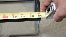 10 Gallon Aquarium Dimensions In Inches: 20 x 10 x 12 or 20 1/4 x 10 1/2 x 12 9/16